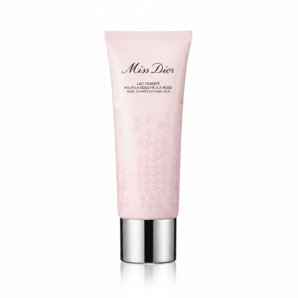 Miss Dior Rose Granita Shower Milk 75ml - foto prodotto sfondo bianco per Google Merchant Center