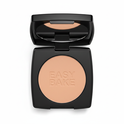 Huda Beauty Easy Bake Pressed Powder Peach Pie sfondo bianco GMC